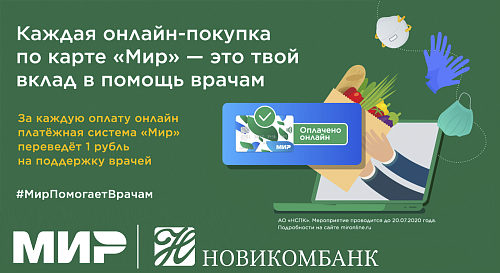 Новикомбанк карта мир